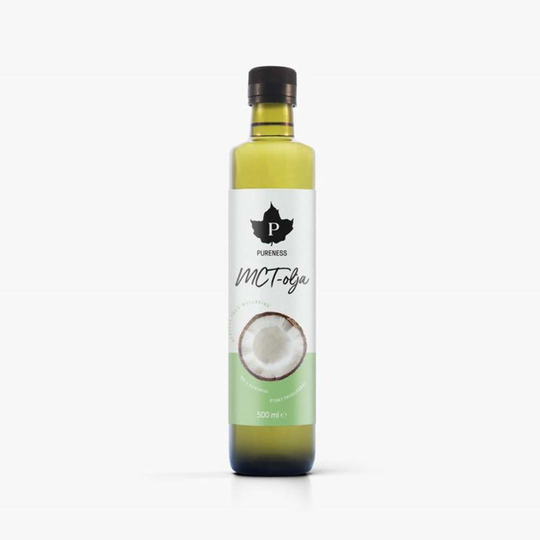 Pureness MCT Olja, 500 ml, Omega-3 & Fettsyror