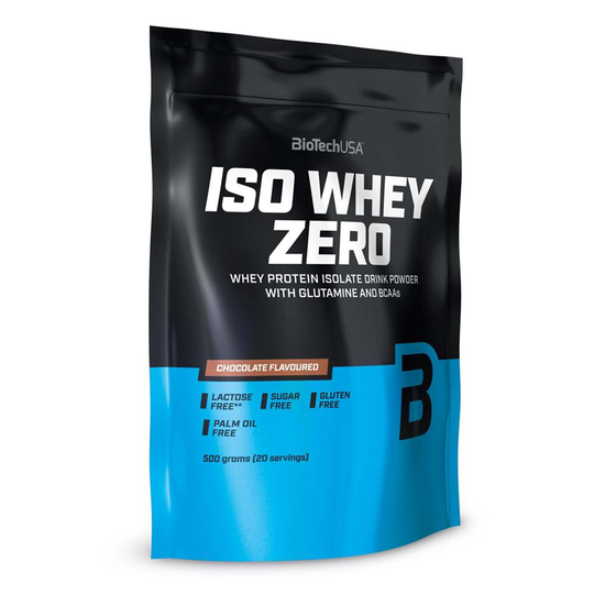 BioTechUSA Iso Whey Zero Laktosfri, 500 g, Livsmedel