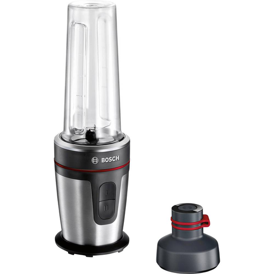 Bosch Haushalt MMBM700MDE Smoothie-Maker 350 W Rostfritt stål, Svart