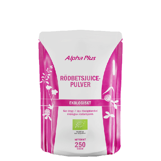 Rödbetsjuicepulver EKO, 250 g