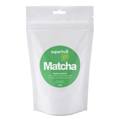 Superfruit EKO Matcha Powder, 100 g, Livsmedel